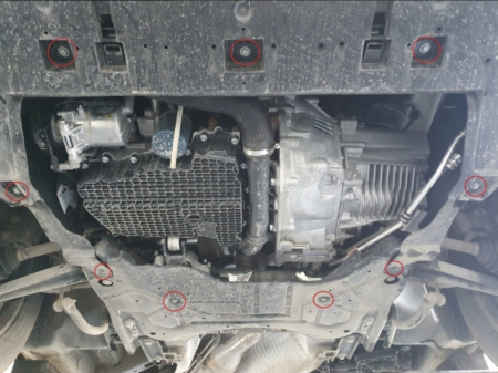 Scut motor metalic oțel 2mm Citroen Spacetourer după 2016 [3]