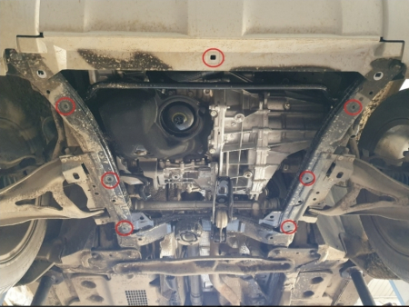 Scut motor metalic Dacia Duster dupa 2018 [3]
