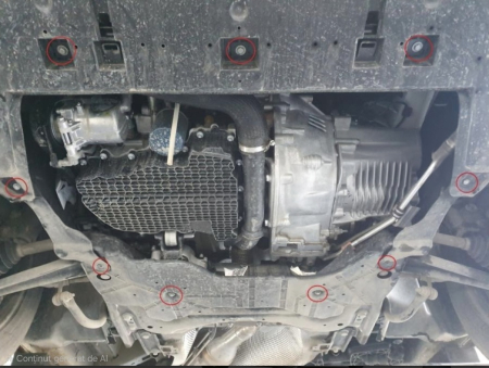 Scut motor metalic Fiat Scudo 2022 - prezent [3]