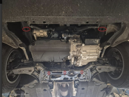 Scut motor metalic Ford Transit Connect cutie manuala 2024 - prezent [2]