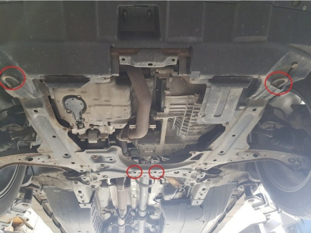 Scut motor metalic Honda CR-V dupa 2007 [2]