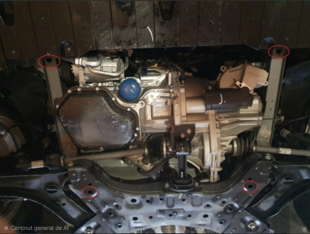 Scut motor metalic Hyundai Solaris 2010 - 2018 [1]