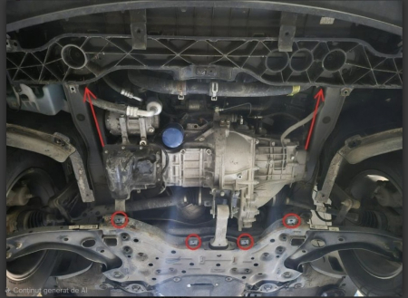 Scut motor metalic Hyundai Tucson 2015 - 2020 [4]