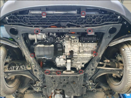 Scut motor metalic Hyundai Tucson dupa 2021 [5]