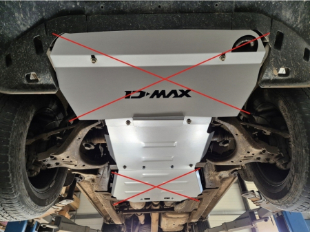 Scut motor metalic Isuzu D-Max 2019 - prezent [5]