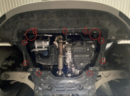 Scut metalic motor cutie radiator oțel 2mm Jeep Avenger 2023+ [3]