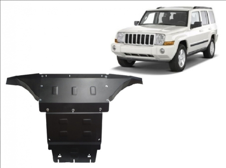 Scut metalic motor radiator oțel 2mm Jeep Commander 2005 - 2010 [1]