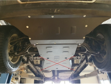 Scut motor metalic Jeep Grand Cherokee fabricat intre 2004 - 2010 [5]