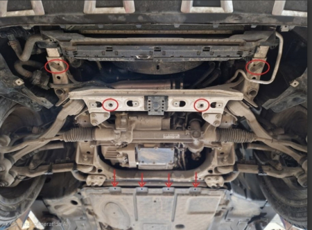 Scut motor metalic Mercedes GLC X253 dupa 2015 [3]