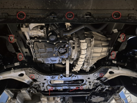 Scut Metalic Motor, Cutie și Radiator Nissan Interstar (2024+) [3]