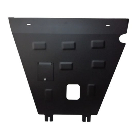 Scut motor metalic Nissan Pulsar 2014-2018 Karmaster, otel 2mm, protectie motor si cutie viteze, fereastra service ulei, cod 16.107 [1]