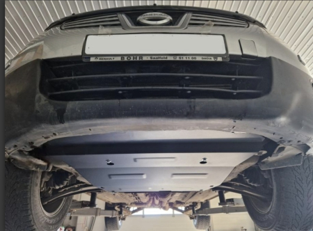 Scut motor metalic Nissan Qashqai J10 2006-2013 Karmaster, otel 2mm, protectie integrala (motor, cutie viteze, radiator, bara fata), cod 16.121 [2]