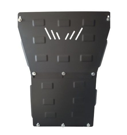 Scut motor metalic Nissan Terrano II 1992-2007 Karmaster, otel 3mm, protectie motor, radiator, bara fata, cod 16.120 [1]