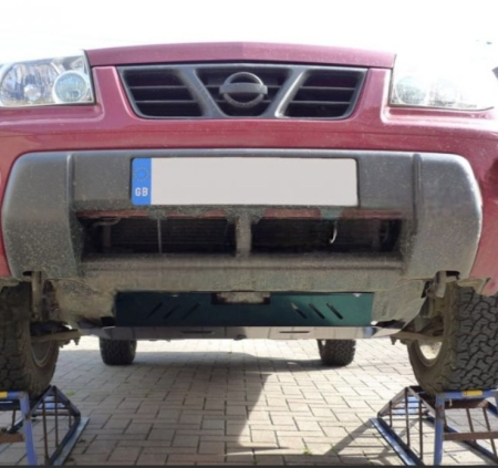 Scut motor metalic Nissan X-Trail T30 2001-2007 Karmaster, otel 2.5mm, protectie motor, cutie viteze, radiator, fereastra service ulei, cod 16.110 [7]