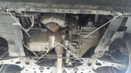 Scut Motor Metalic Opel Combo 2010-2017 [2]