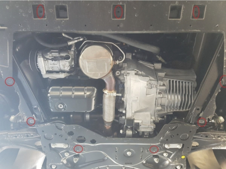 Scut Motor Metalic Opel Combo 2018-2026 [2]