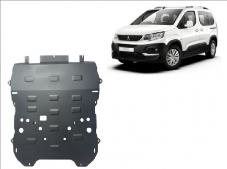Scut Metalic Motor, Cutie, Radiator și Bară Peugeot Rifter (2018+) - Model 2 [1]