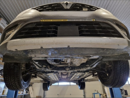 Scut motor metalic Renault Symbioz 2024 prezent protectie profesionala 2mm Karmaster [6]