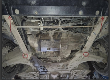 Scut Motor Metalic Renault Laguna 2 (2001-2007) Karmaster [1]