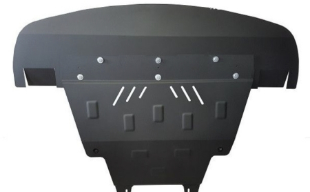 Scut Motor Metalic Renault Trafic (2011-2014) - Protecție Extinsă Motor, Cutie și Radiator, Oțel 2mm, Cod 17.119uj [1]