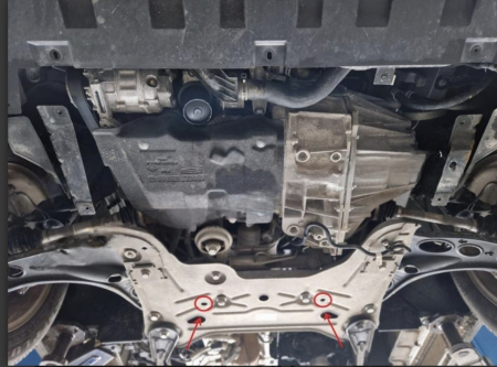 Scut motor metalic Renault Trafic 2022 - prezent [9]
