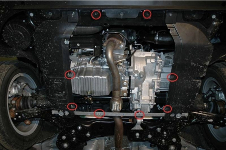 Scut motor metalic si cutie de viteza Lancia Delta 3 dupa 2008 [2]