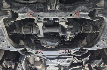 Scut metalic motor grup față oțel 3mm Lexus GX 2024+ [3]