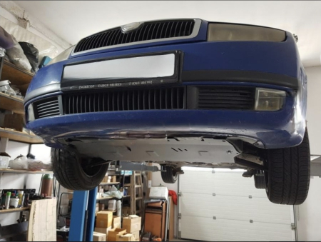 Scut Motor Metalic Oțel Skoda Fabia 3 (2014 - 2021) Diesel Karmaster (Cod 30.148) [6]