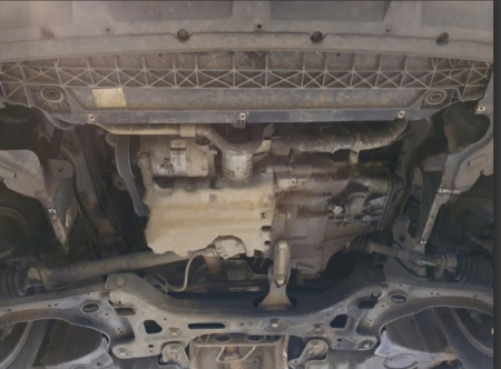 Scut Motor Metalic Oțel Skoda Kamiq (2017 - Prezent) - Protecție Integrală Motor, Cutie Viteze și Radiator, Grosime 2mm [3]