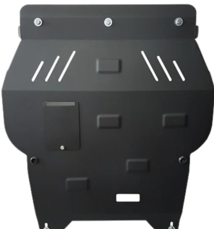 Scut Motor Metalic Oțel Skoda Octavia 1 (1U / Tour) - Protecție 2mm cu Jug de Susținere și Fereastră Ulei [1]