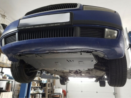 Scut Motor Metalic Oțel montat pe Skoda Spaceback (2013-2019) cu cutie manuală - Vedere frontală [5]