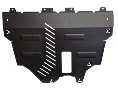 Scut motor metalic oțel SsangYong Torres 2022 - prezent protecție cutie de viteze și radiator Karmaster [1]