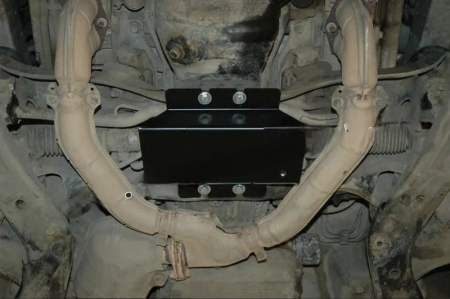 Scut motor metalic oțel 3mm Subaru Forester 2 2002 - 2008 protecție cutie de viteze Karmaster [3]