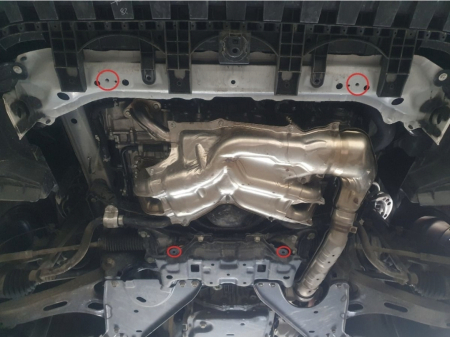 Scut Motor Metalic Oțel Karmaster Cod 24.154 Subaru Forester 2018-Prezent [1]