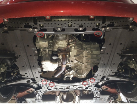 Scut Protectie Motor Cutie Viteze Suzuki Baleno Otel 2mm [3]