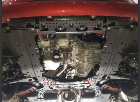 Scut Motor și Cutie de Viteze Metalic Suzuki Swift (2017 - 2026) Protecție Oțel 2mm [2]