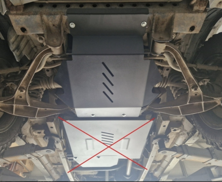 Scut Motor și Radiator Metalic Suzuki Vitara (1988 - 1999) Motor 2.0 Protecție Oțel 2.5mm [4]