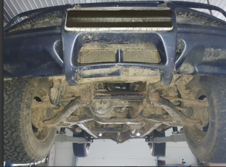 Scut Motor și Radiator Suzuki X-90 (1995 - 1997) - Oțel 3mm, Cod 25.220 [6]