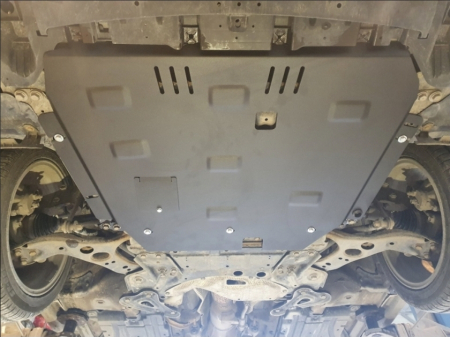 Scut Metalic Motor Toyota Corolla (2013 - 2018) din Oțel 2mm cu Fereastră Schimb Ulei - Cod 26.166 [5]