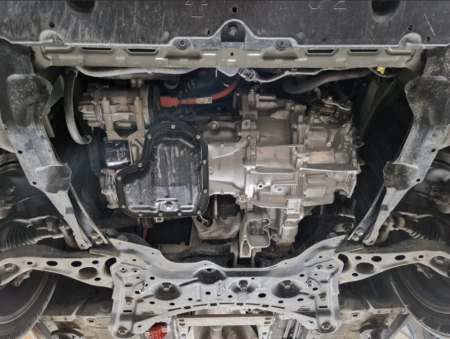 Scut Metalic Motor, Cutie de Viteză și Radiator Toyota Corolla Cross (2022 - prezent) - Protecție Oțel 2mm, Cod 26.189 [4]