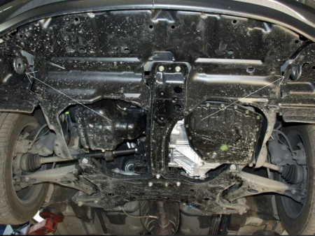 Scut Metalic Motor Toyota Corolla Verso (2002 - 2008) - Protecție Oțel 2mm, Cod 26.168 [3]