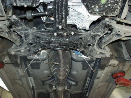 Scut Metalic Motor Toyota Corolla Verso (2002 - 2008) - Protecție Oțel 2mm, Cod 26.168 [4]