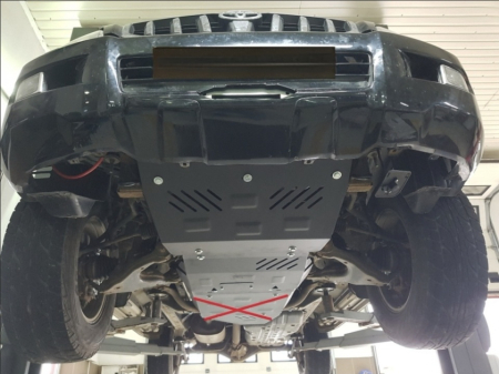 Scut Metalic Motor, Radiator și Bară Față Toyota FJ Cruiser (2006 - 2018) - Oțel 2.5mm, Cod 26.172 [11]