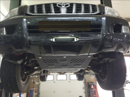 Scut Metalic Motor, Radiator și Bară Față Toyota FJ Cruiser (2006 - 2018) - Oțel 2.5mm, Cod 26.172 [12]