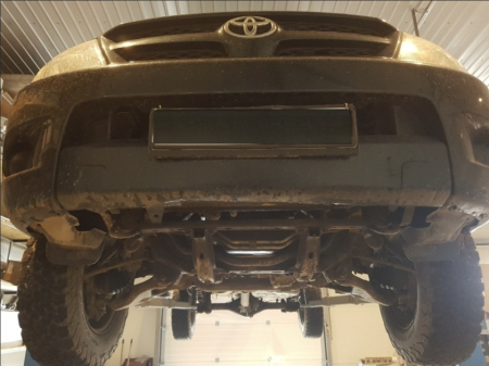 Scut Motor Radiator și Bară Toyota Hilux 2004-2015 Oțel 3mm Karmaster [6]