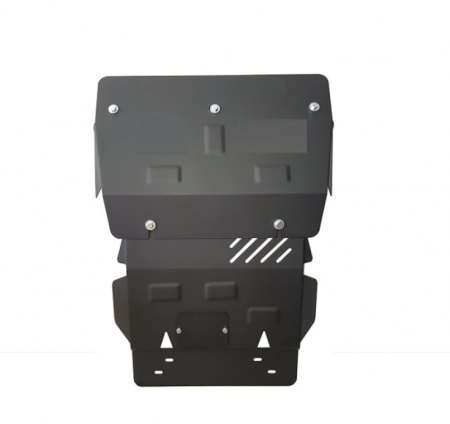 Scut Metalic Motor Oțel 2.5mm Toyota Land Cruiser J100 1998-2008 - Protecție Radiator și Bară [2]