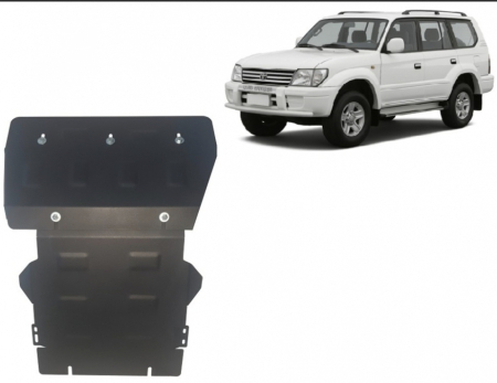 Scut Metalic Oțel 2.5mm Toyota Land Cruiser J90 1995-2002 - Protecție Motor și Radiator [1]