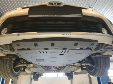 Scut Motor și Cutie de Viteză Toyota Prius 2008 - 2015, Oțel 2mm - Protecție Profesională cu Fereastră de Ulei [7]