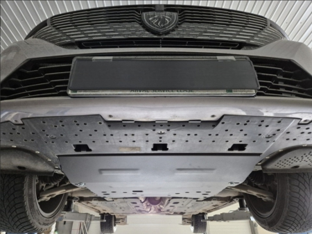 Scut metalic de protecție motor, cutie de viteză, radiator și bară față Toyota Proace City Verso (2019-2026), oțel 2mm, Model 2, cod 18.201 [7]