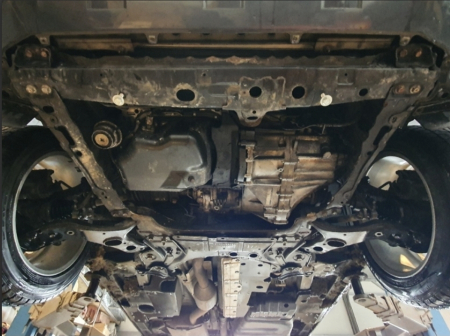 Scut metalic motor, cutie viteză, radiator și bară față Toyota RAV 4 (2006-2013) Diesel – Oțel 2mm [4]